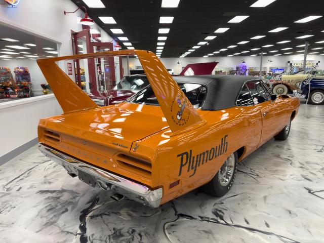 1970 Plymouth Roadrunner Superbird, museum photo