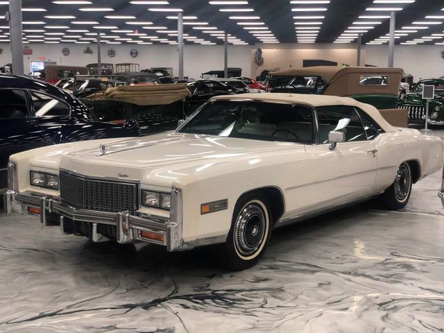 1976 Cadillac Eldorado Convertible — museum photo