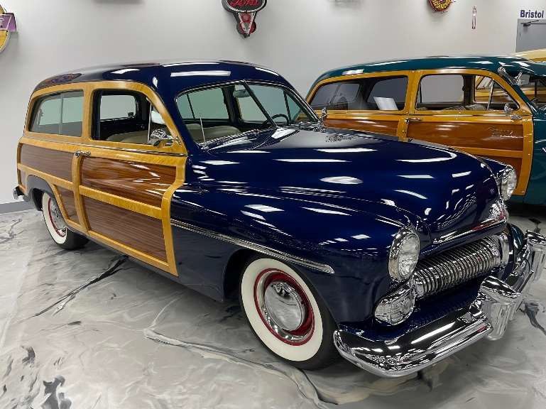 1951 Mercury Woody Wagon 3rd Generation — museum photo