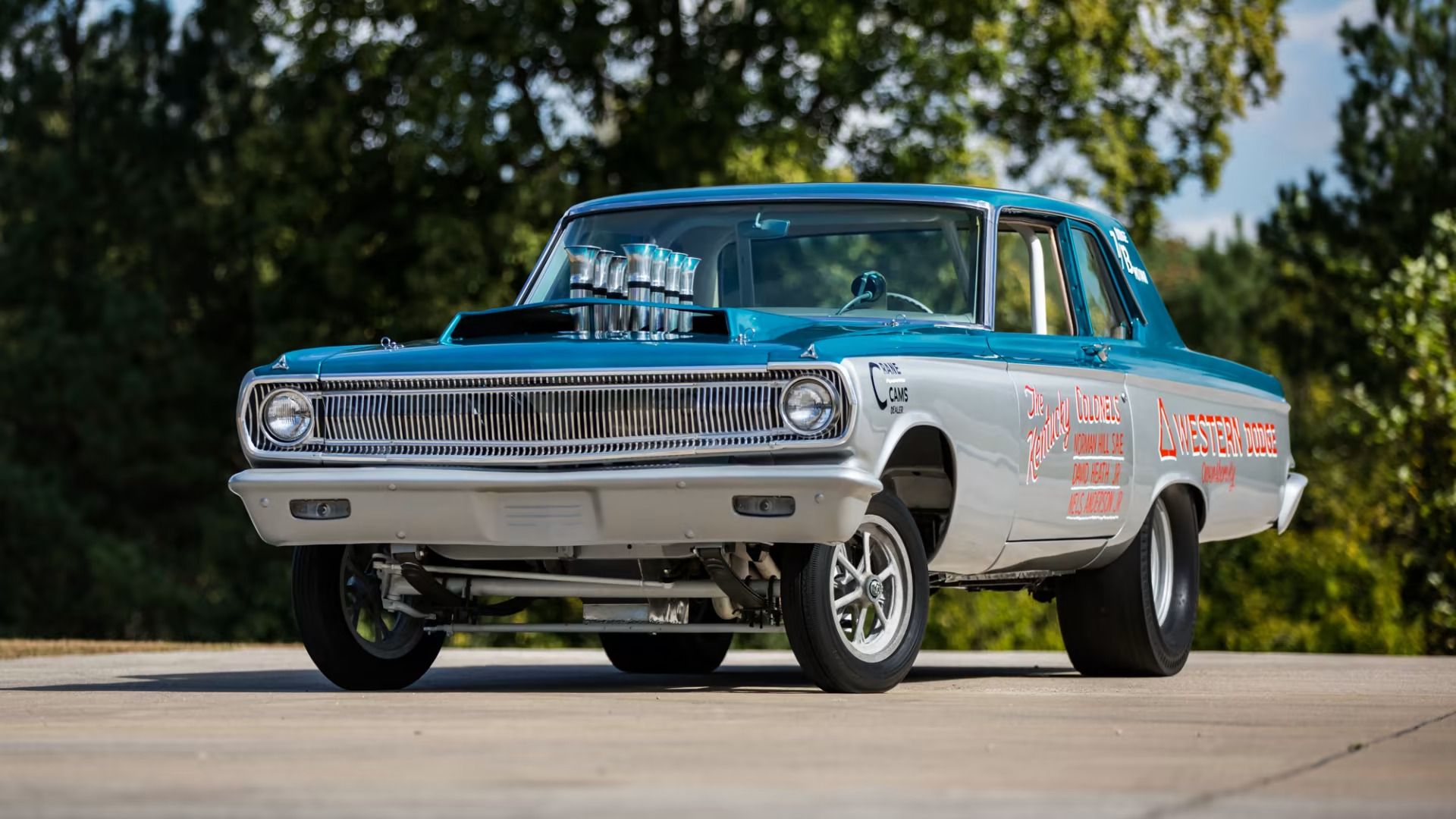 1965 Dodge Coronet A/FX Kentucky Colonels, museum photo