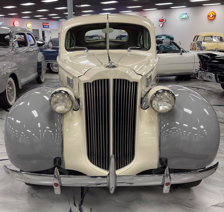 1938 Packard Six Touring Sedan 1600 Series — museum photo