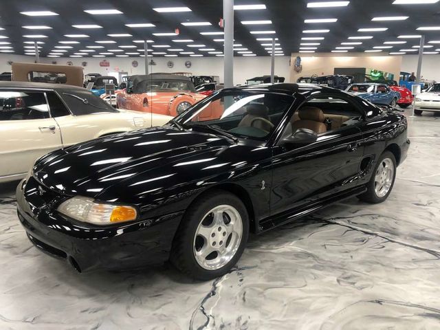 1995 Ford Mustang Cobra Hardtop SVT Convertible — museum photo
