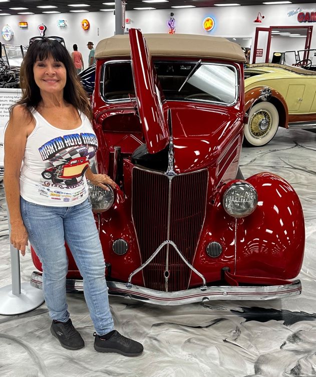 1936 Ford Humpback Custom — museum photo