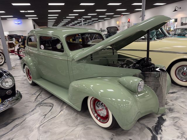 1939 Chevrolet Master Deluxe Sedan Resto-Mod — museum photo