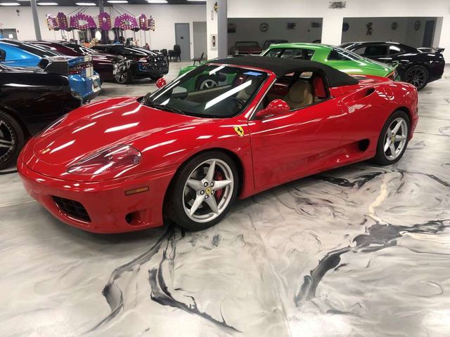 2001 Ferrari 360 Spider — museum photo