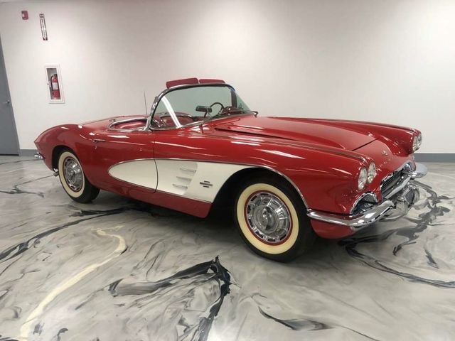 1961 Chevrolet Corvette C1 Convertible — museum photo