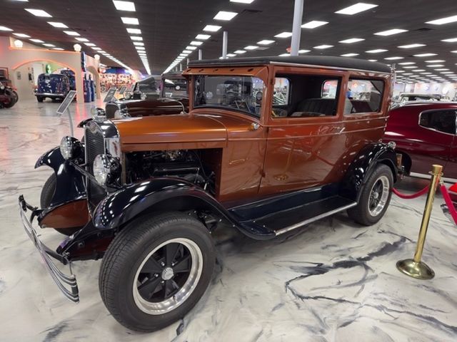 1928 Chevrolet Tudor Sedan Custom Resto-Mod — museum photo