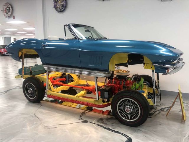 1967 Chevrolet Corvette C2 Cutaway — museum photo