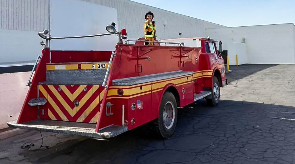 1968 Ford Fire Truck (Maybe a Resto-Project?) — museum photo