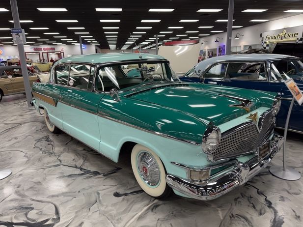 1956 Hudson Hornet Custom 8 Hollywood Hardtop — museum photo