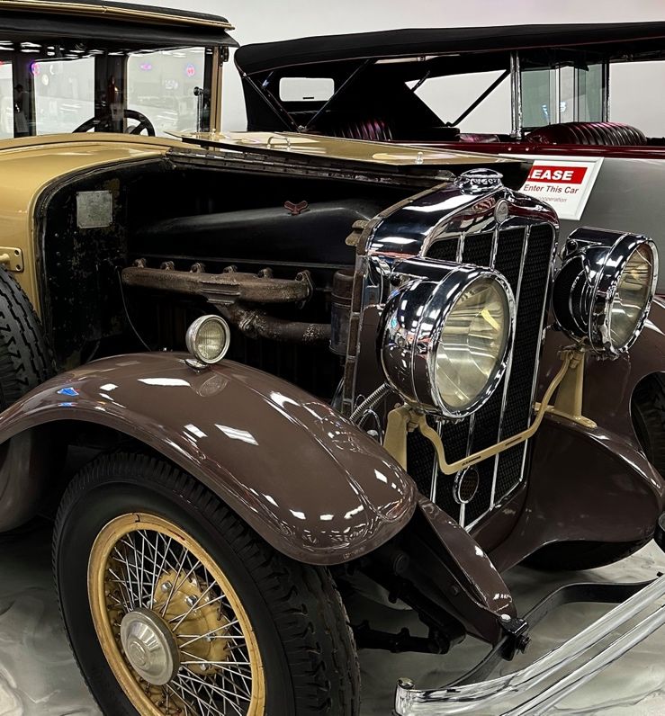 1929 Franklin Series 135 Sedan — museum photo