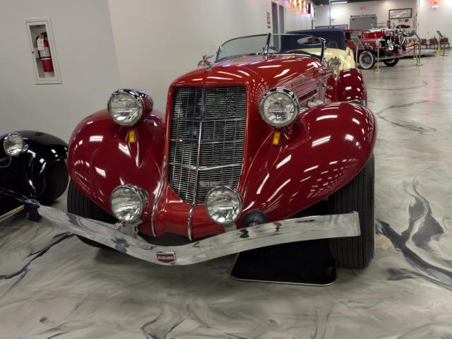 1980 Auburn 866 Boattail Speedster (Replica), museum photo