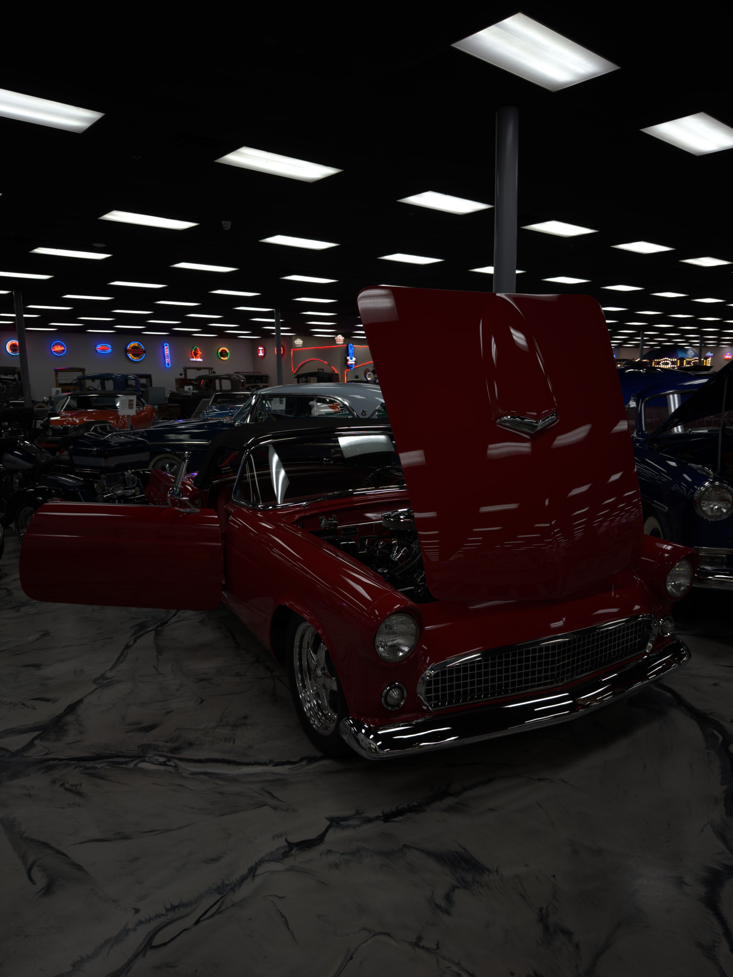 1956 Ford Thunderbird Custom, museum photo