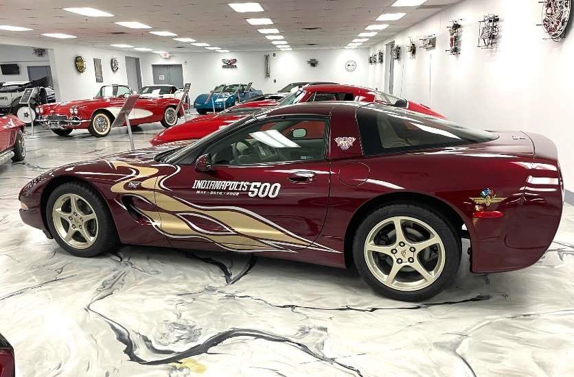2003 Chevrolet Corvette Coupe 50th Anniversary — museum photo