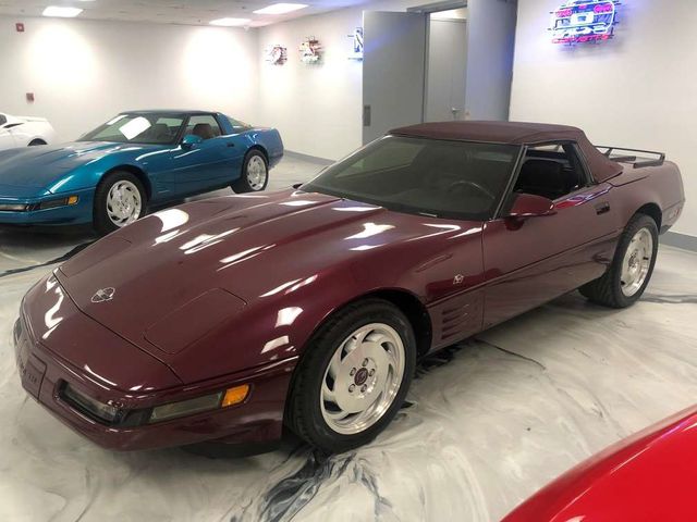 1993 Chevrolet Corvette Convertible 40th Anniversary Edition — museum photo