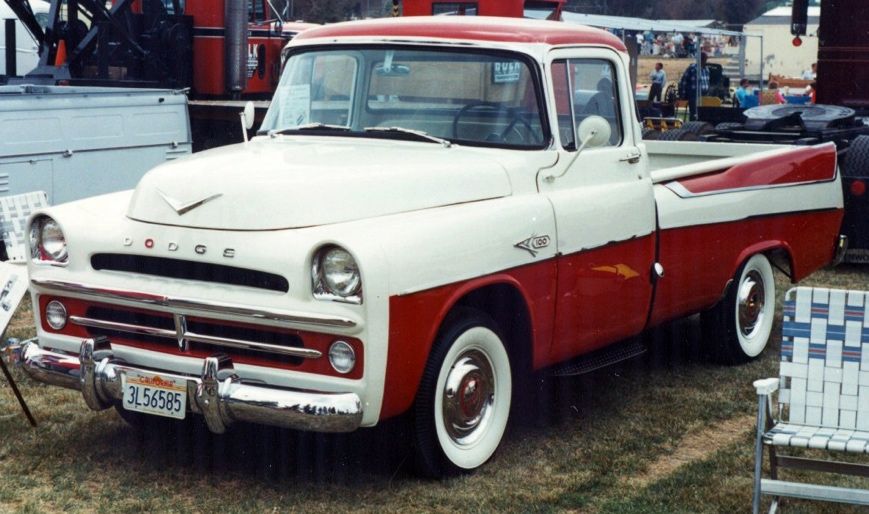 1957 Dodge C100 Step-side Custom Pickup Truck — museum photo