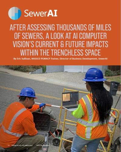 SewerAI Featured in Trenchless Technology Special Report on Condition Assessment