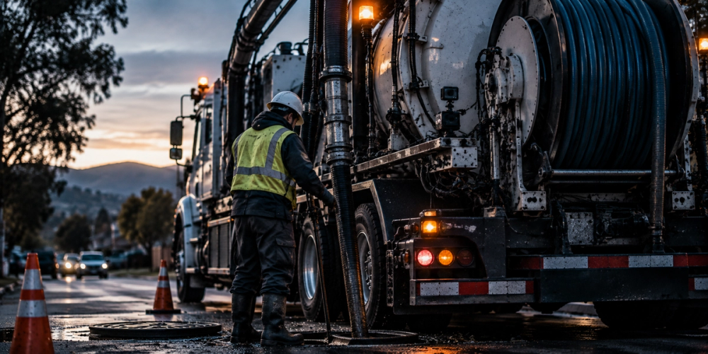 From Cleaning Truck to Inspection Truck