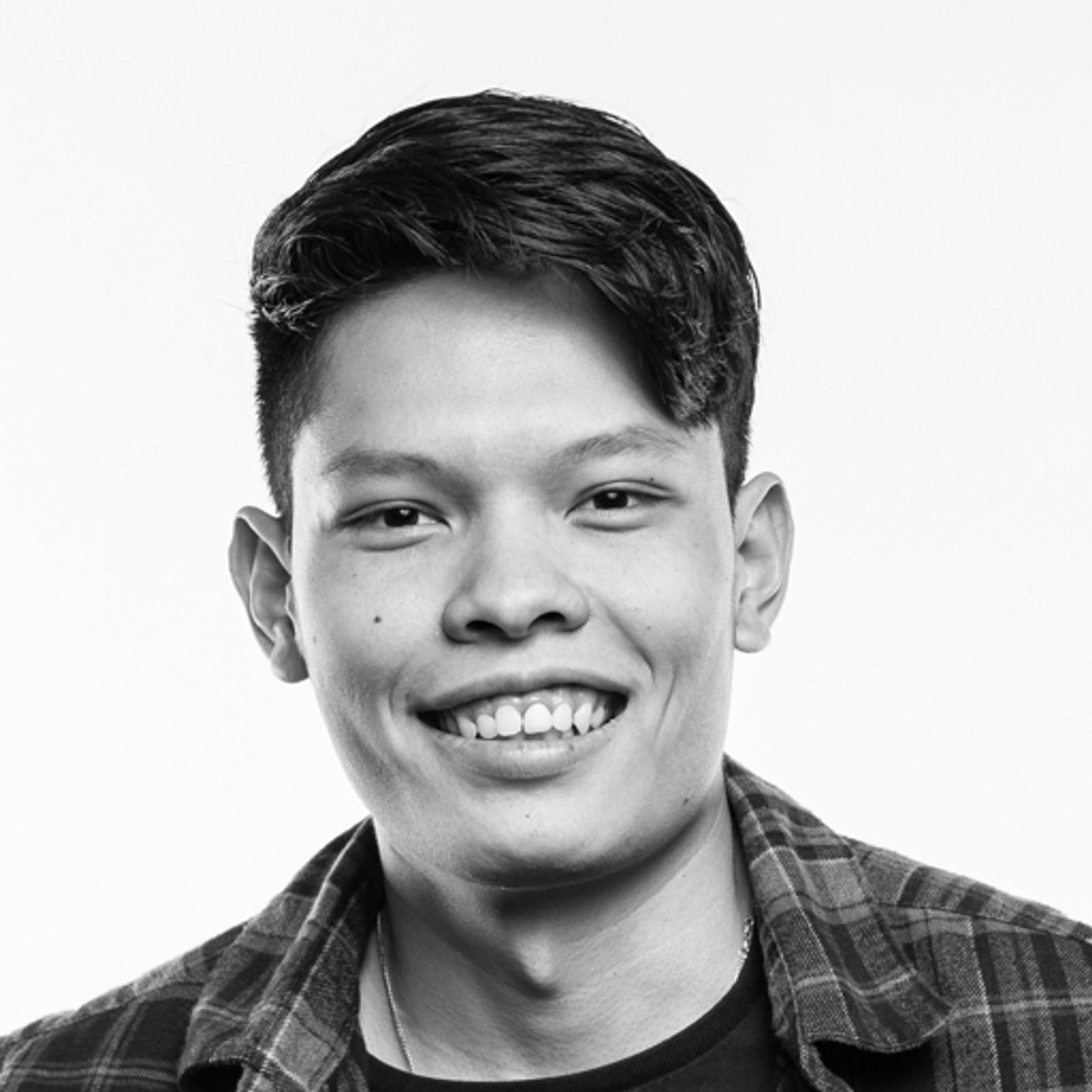 Black and white professional headshot of Minh Do