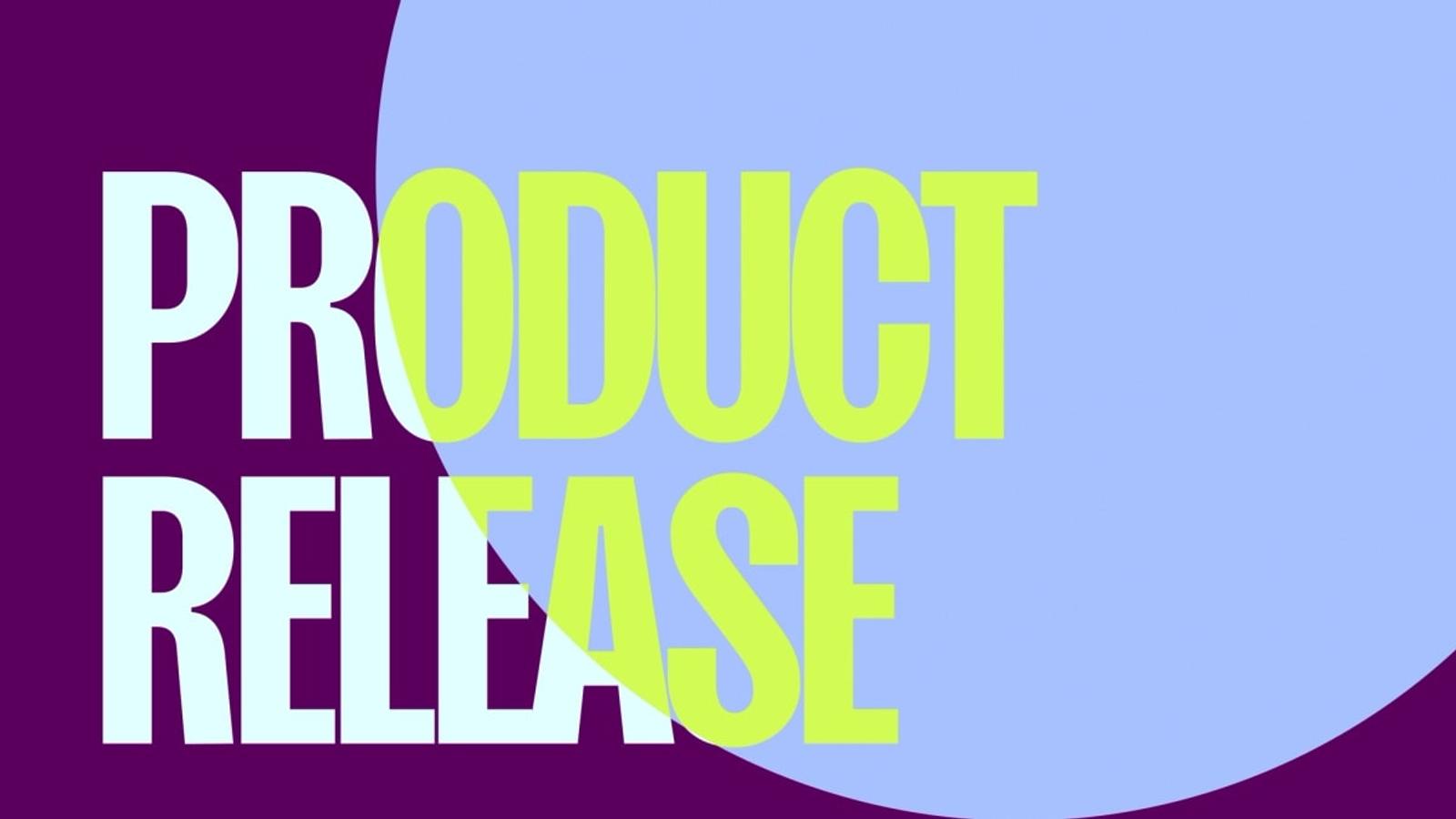 Hero image announcing product release blog