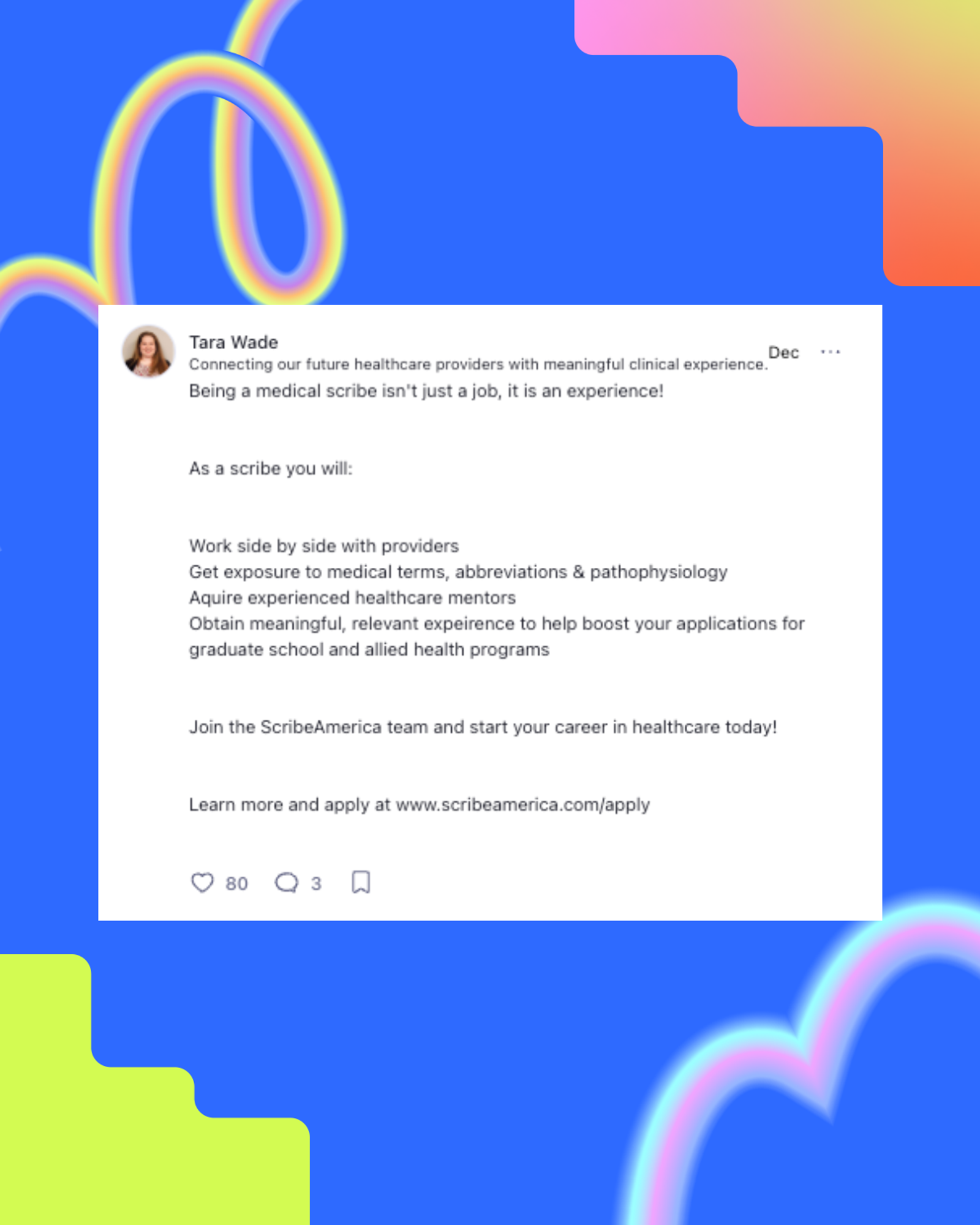 ScribeAmerica’s top tips for Handshake feed content creation | Handshake