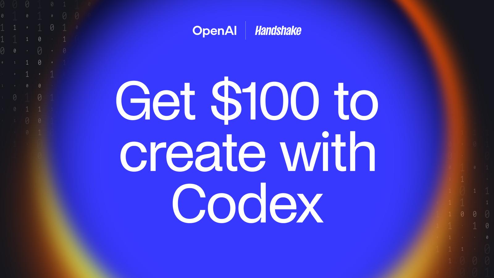 OpenAI and Handshake team up to help you create with Codex | Handshake