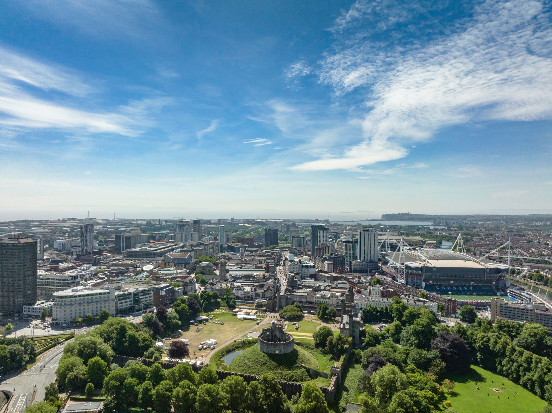 Picture of Cardiff skyline