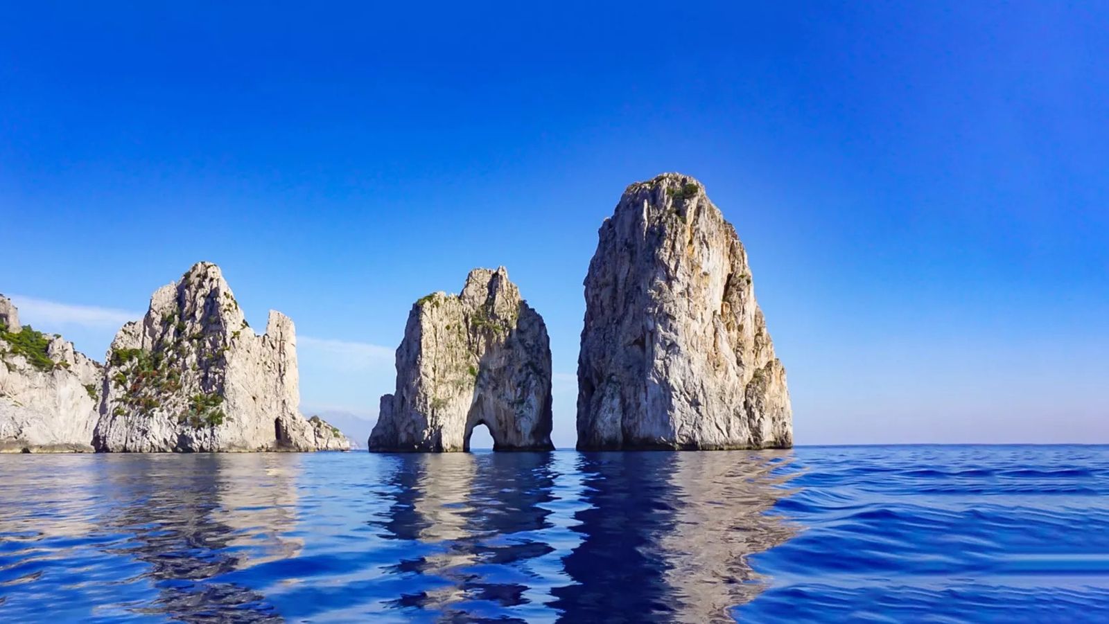 Panoramic view from Marina Piccola