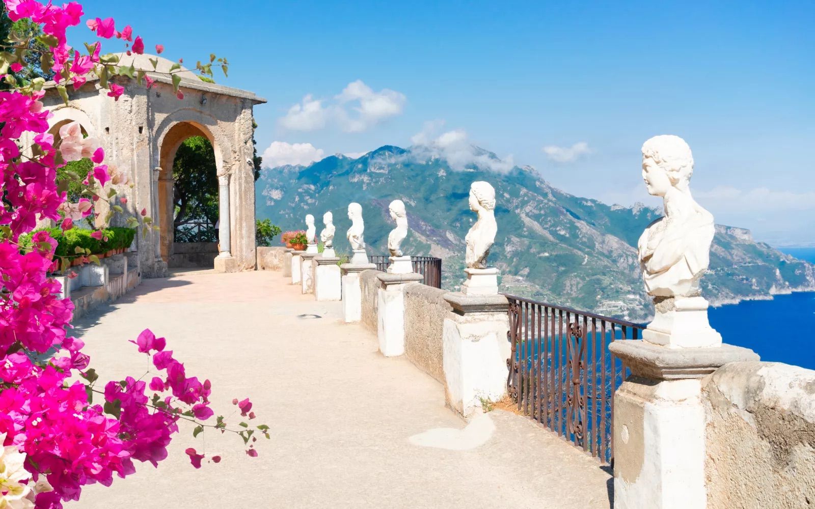 Ravello, the terrace on infinity