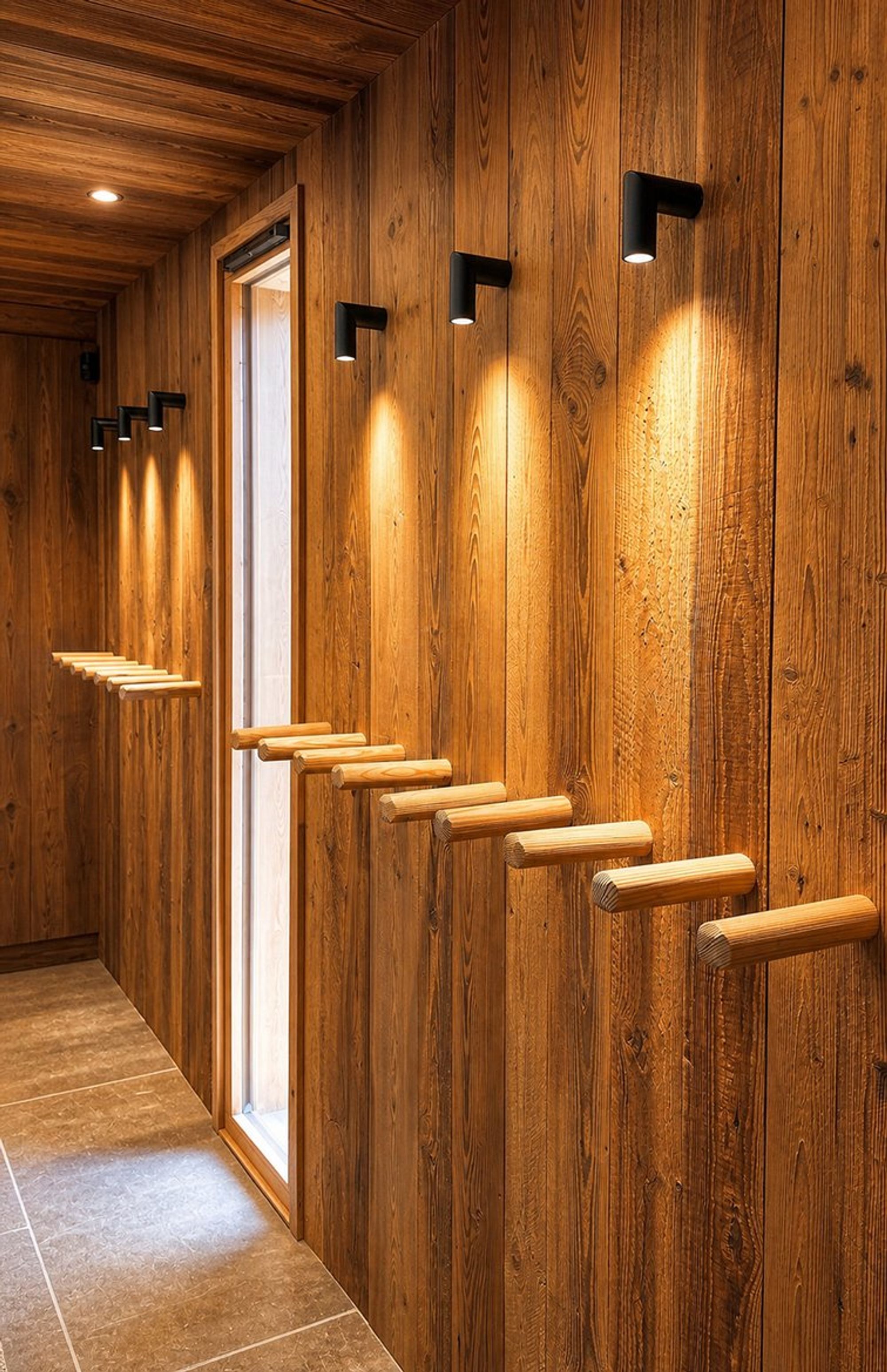 Chalet l’Yret, Serre-Chevalier : couloir
