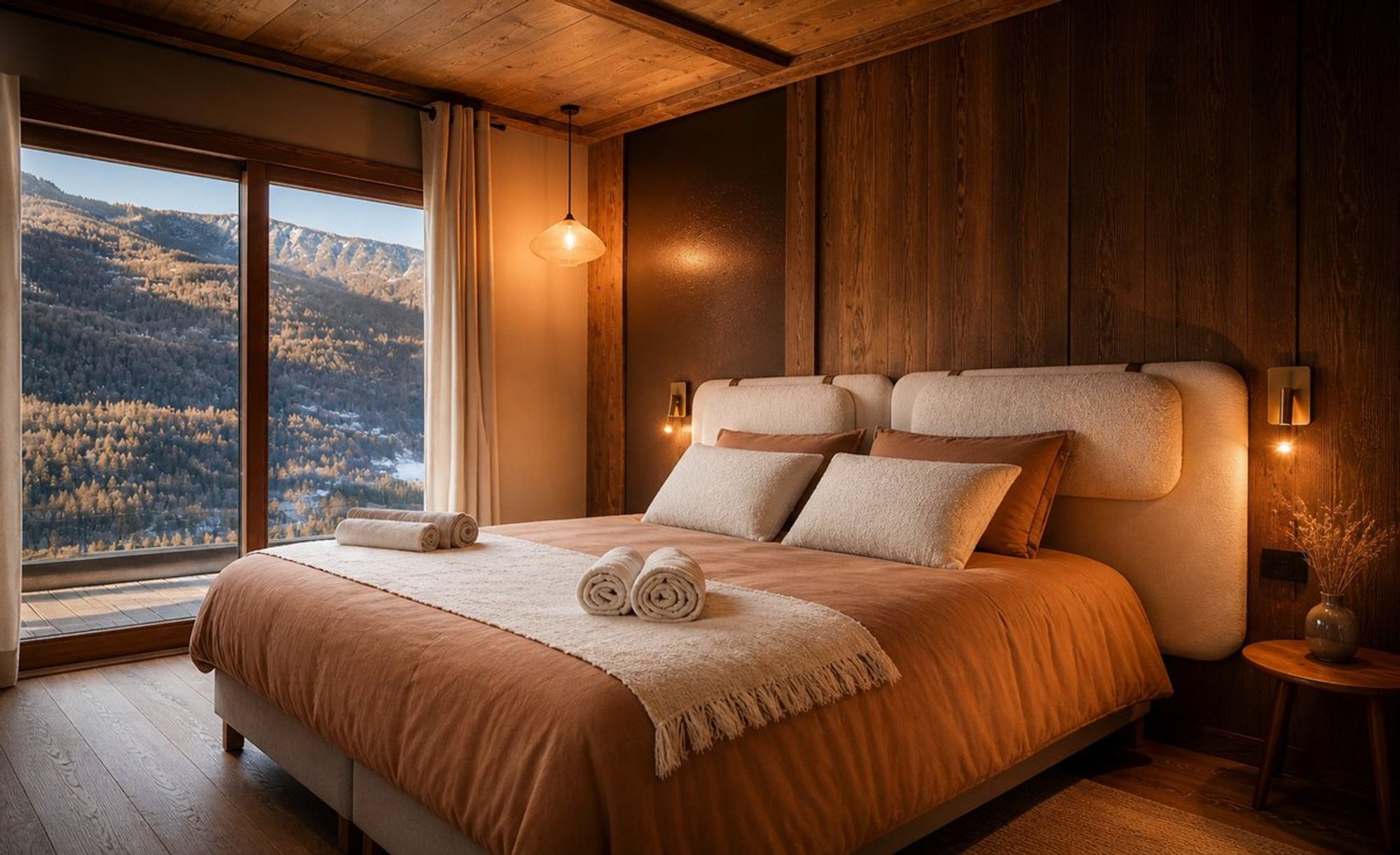 Chalet Aquila, Serre-Chevalier : chambre – vue 4