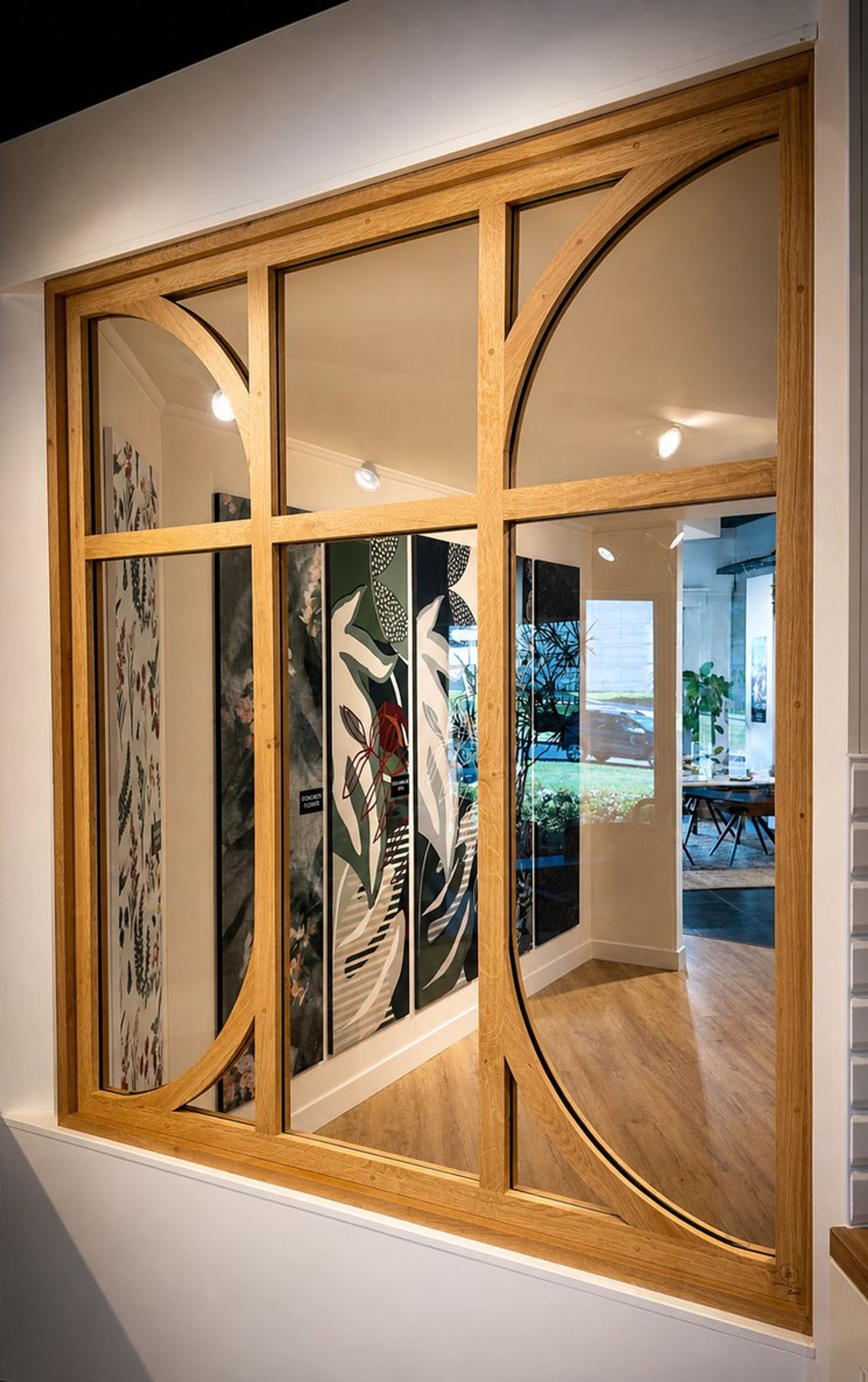 Verrière ou porte vitrée sur mesure – vue 3