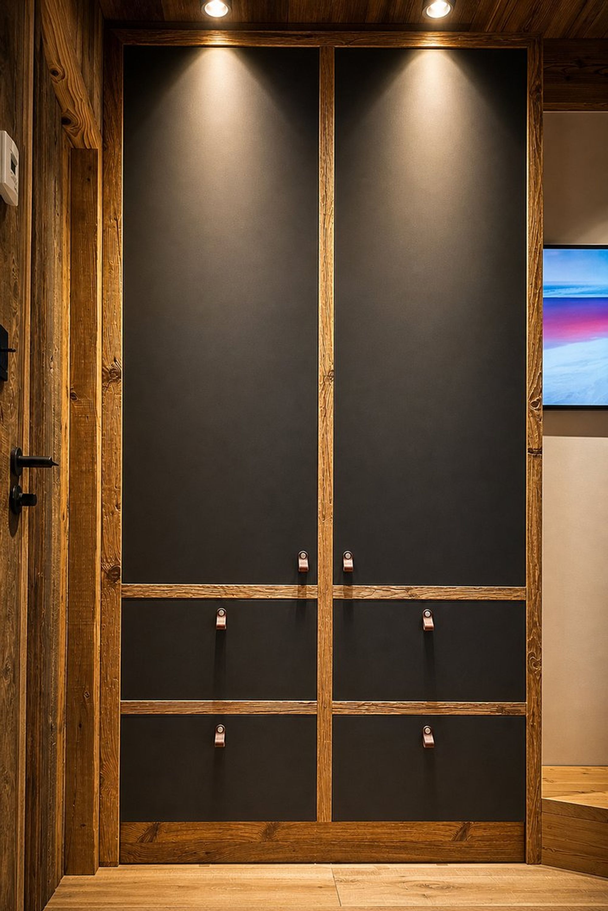 Chalet Aquila, Serre-Chevalier : dressing sur mesure