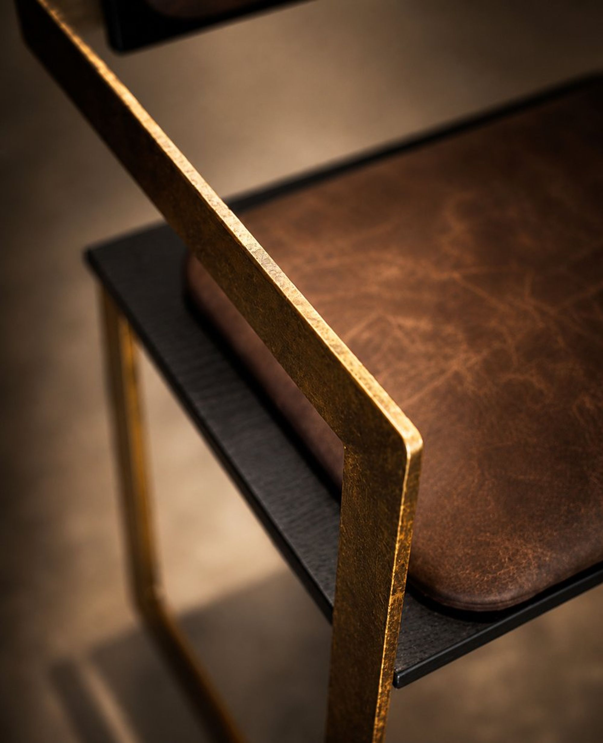 Fauteuil, structure laiton – vue 4