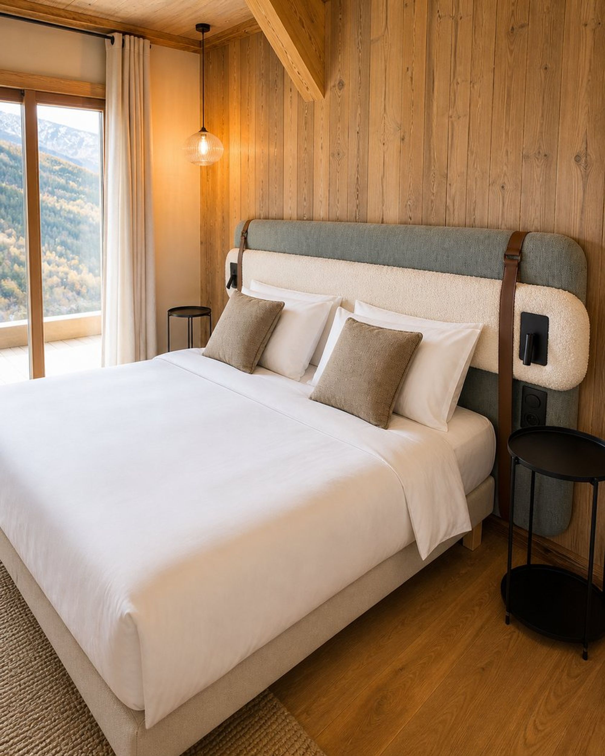 Chalet l’Yret, Serre-Chevalier : chambre – vue 2