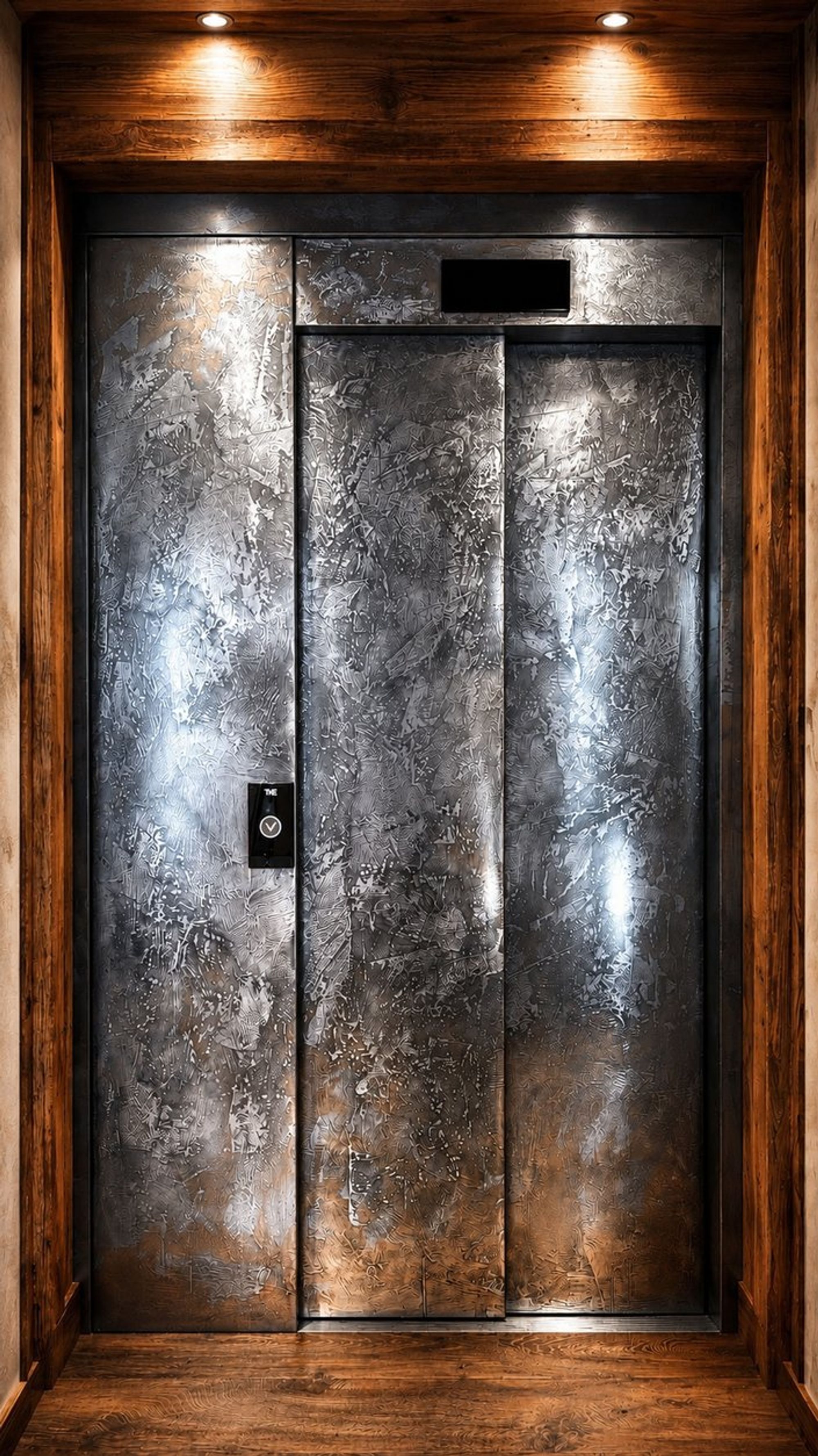 Chalet Aquila, Serre-Chevalier : ascenseur habillé – vue 2