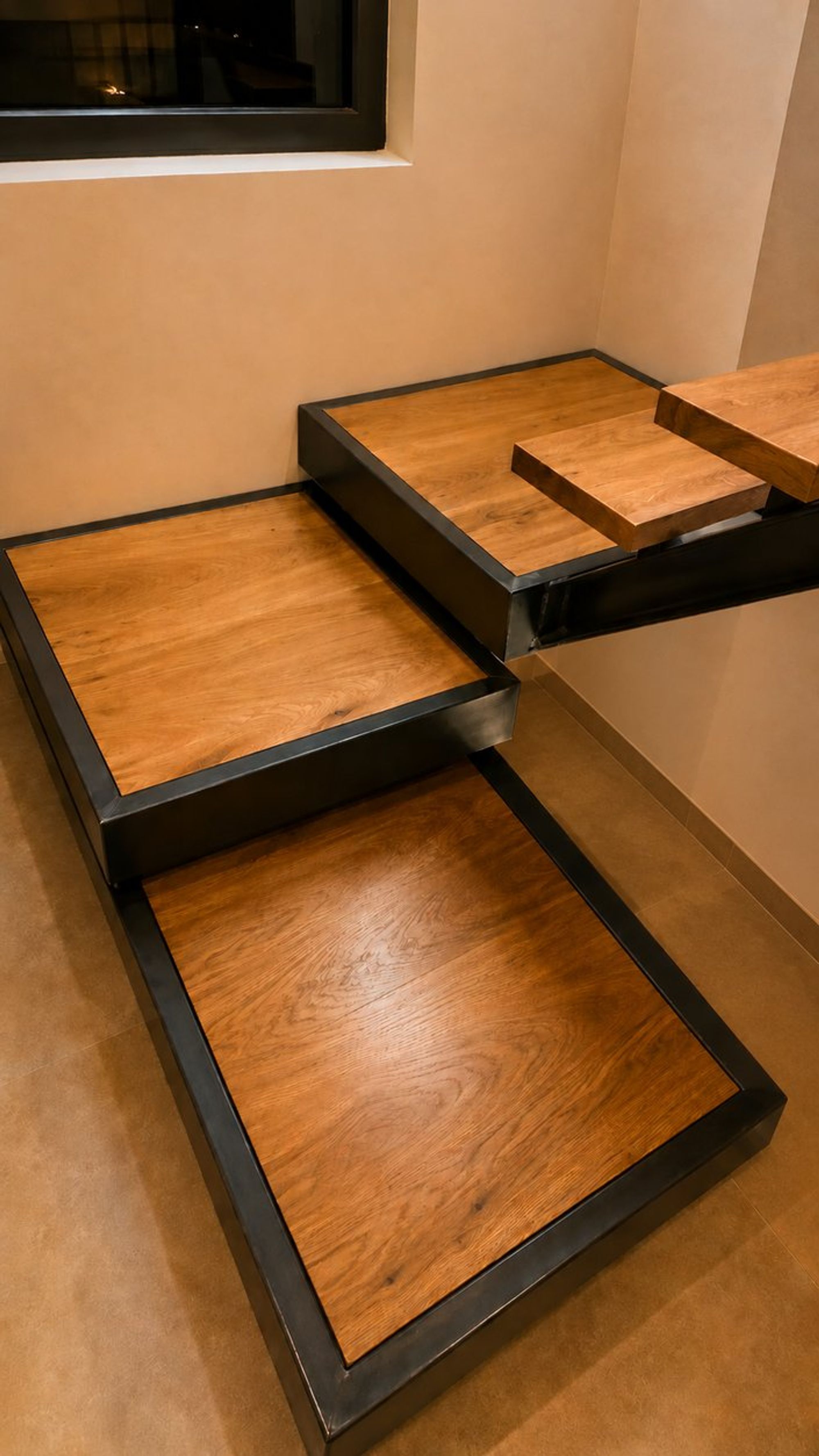 Escalier métallique sur mesure – vue 4