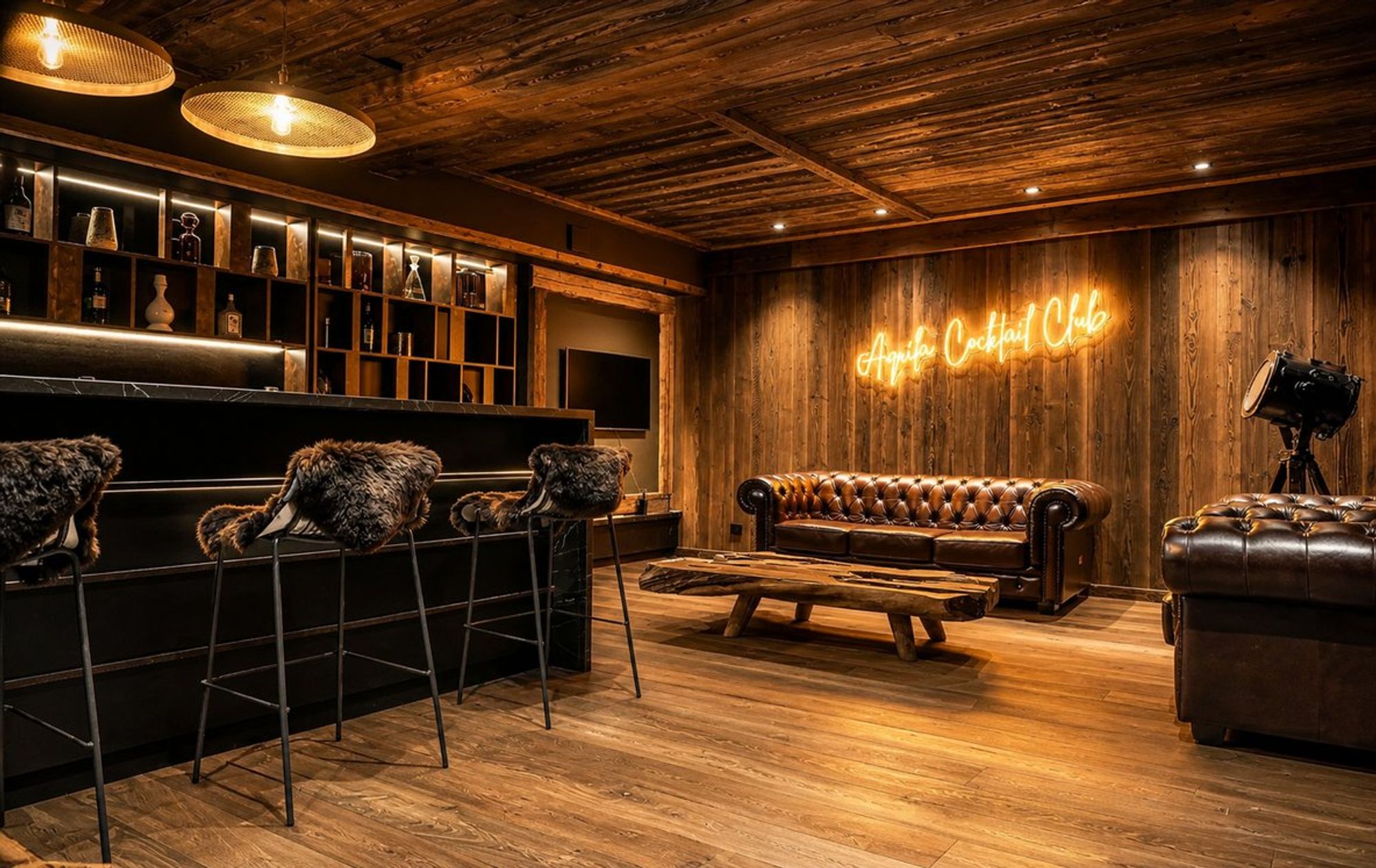 Chalet Aquila, Serre-Chevalier : bar sur mesure