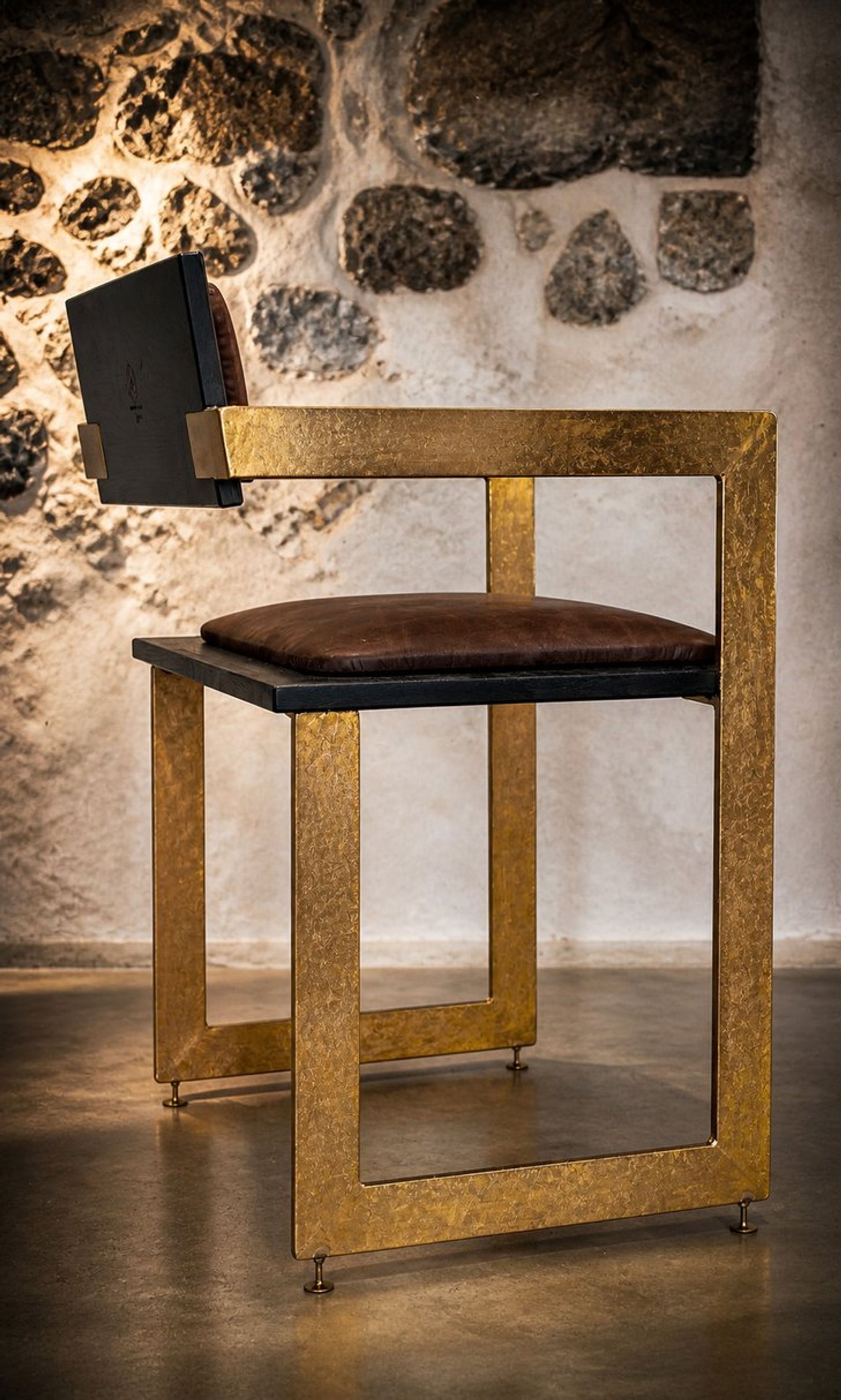 Fauteuil, structure laiton – vue 5