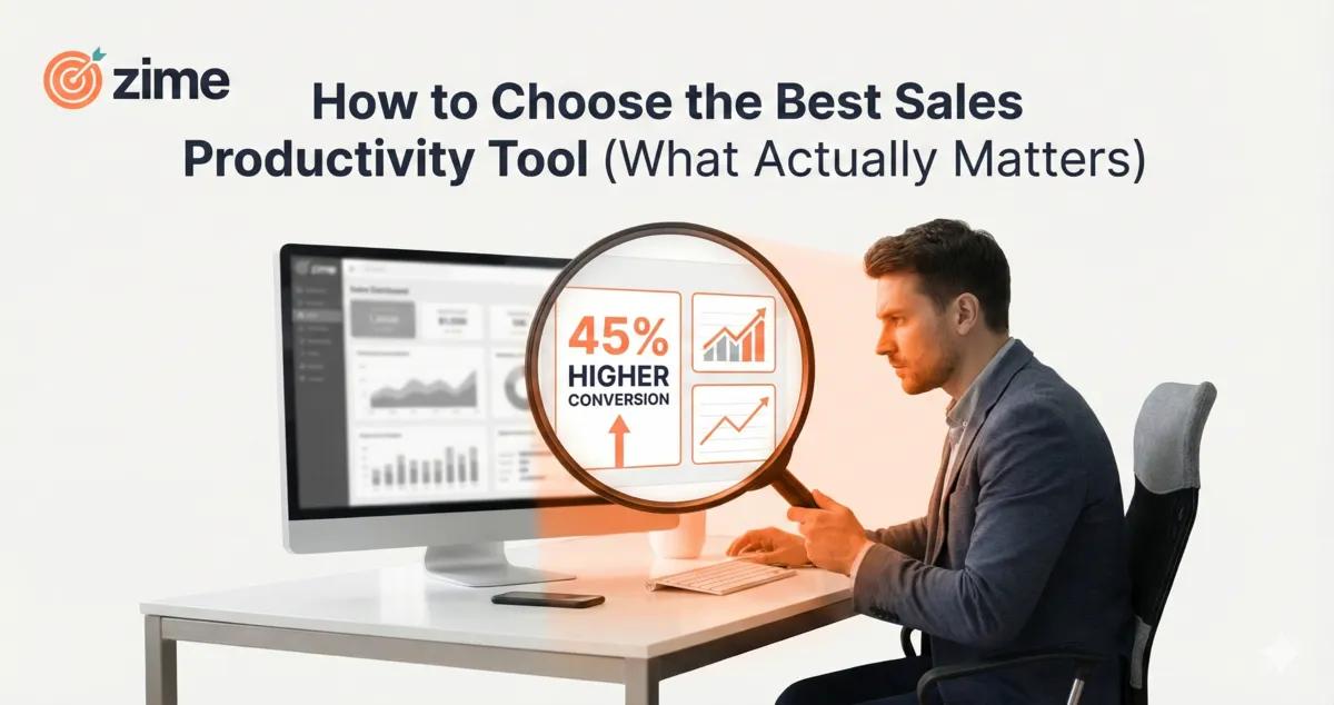 How to Choose the Best Sales Productivity Tool in 2026 (What Actually Matters)