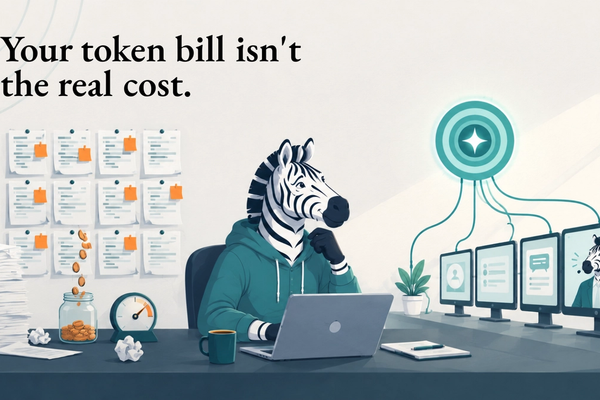 What does a sales agent built on Claude and Gong transcripts cost at production scale?