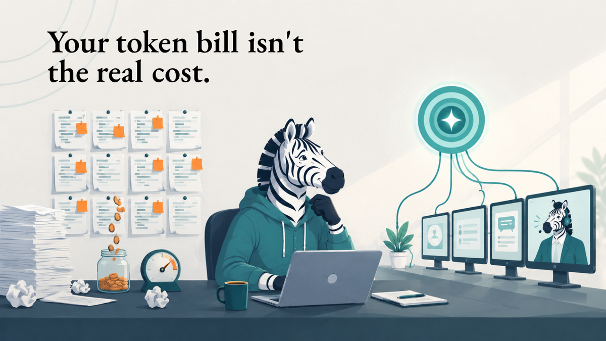 Your token bill isn't the real cost.