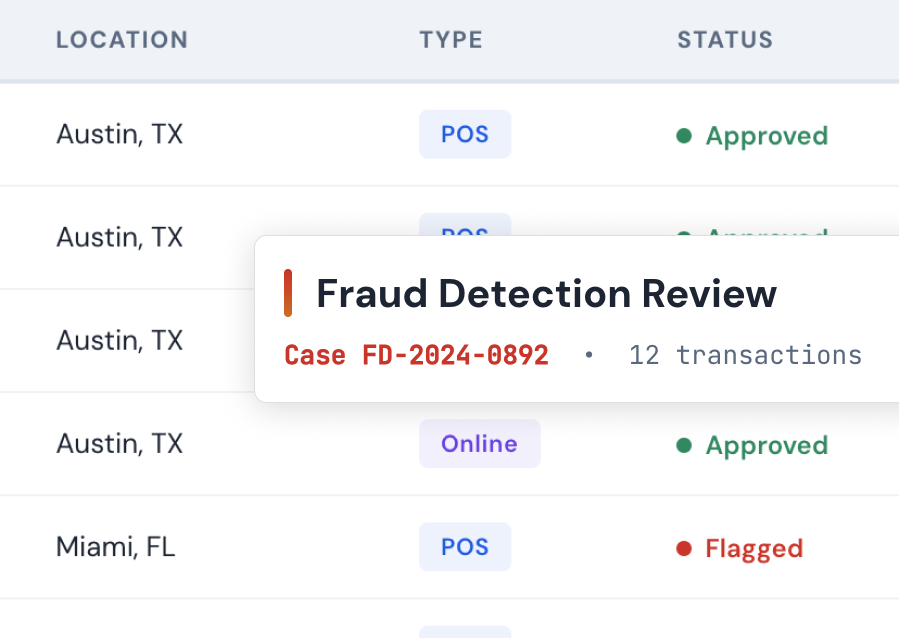 transaction classification