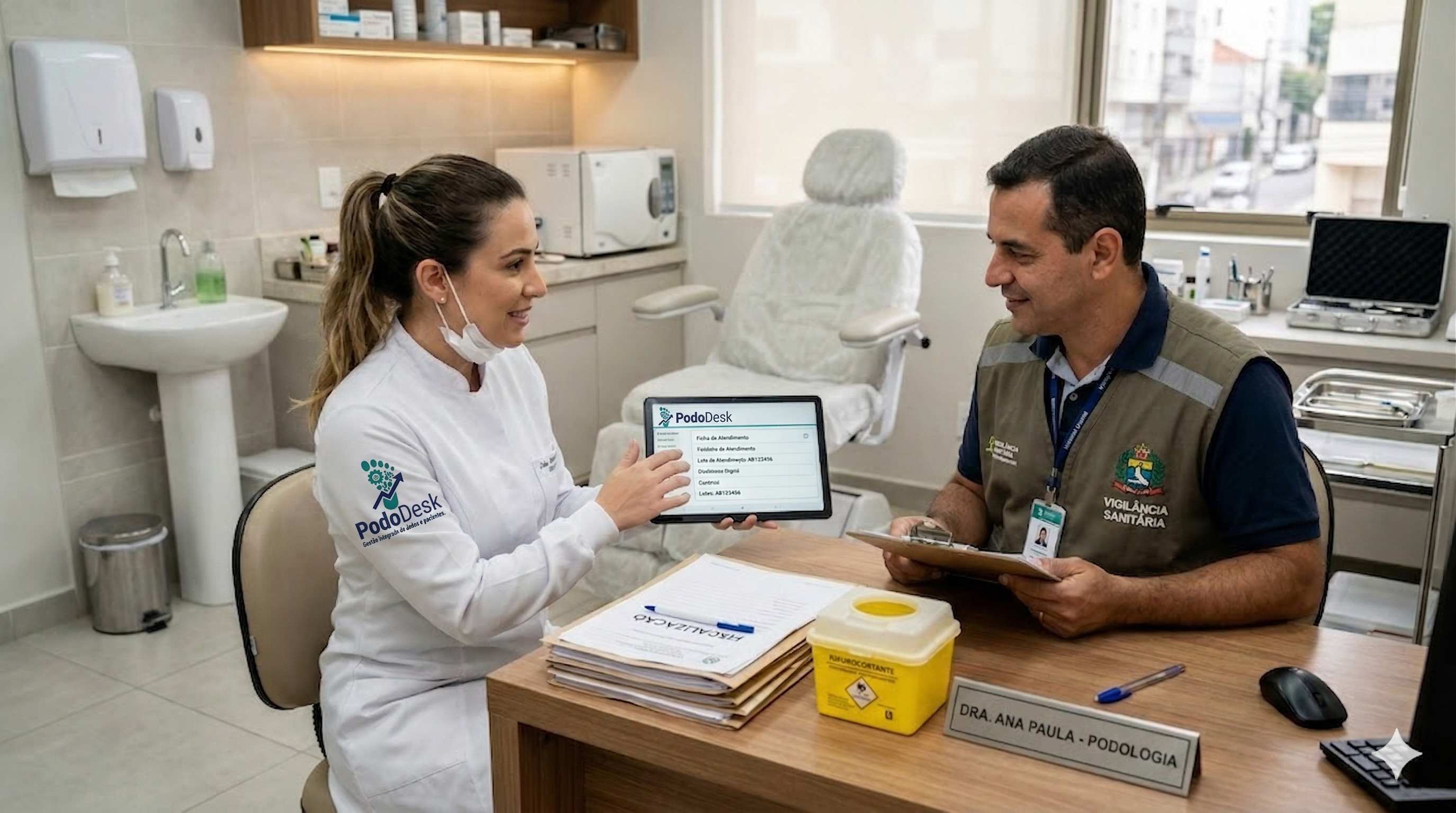 Vigilância Sanitária na Podologia: O Que o Fiscal Procura?