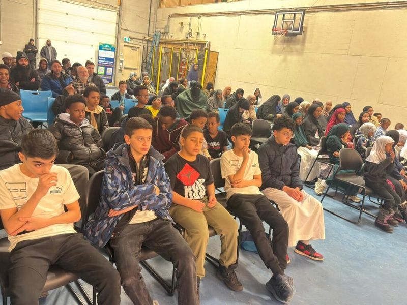 Attendees gathered at SISSA's Immigrant Winter Safety event in Edmonton, January 2026.