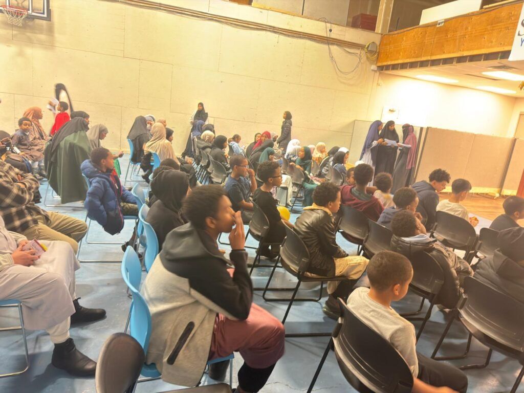 Participants at SISSA's one-day Immigrant Winter Safety event, January 2026.