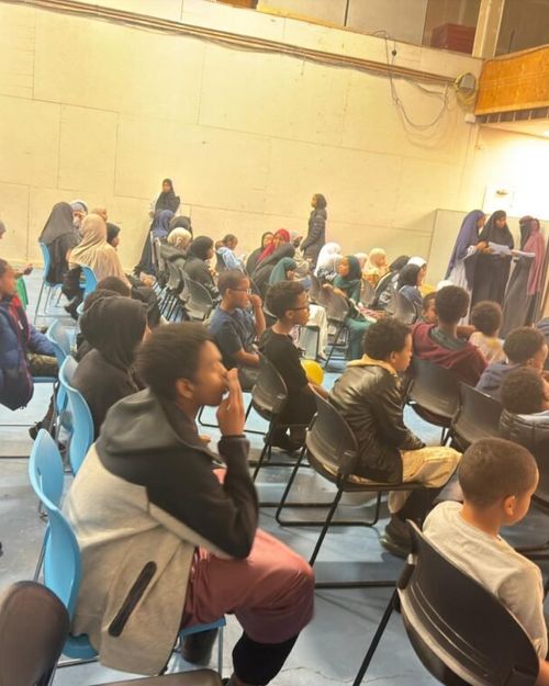 Participants at SISSA's one-day Immigrant Winter Safety event, January 2026.