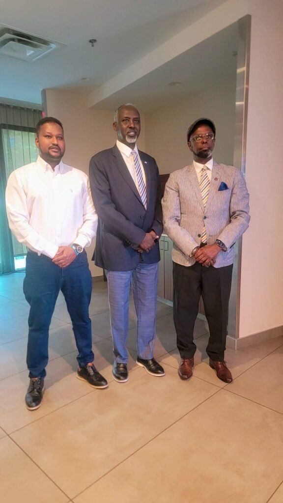 Attendees at a Somali Heritage Week event in Alberta.