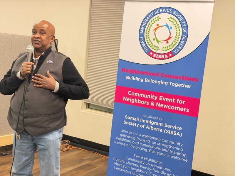 Community members gathered at SISSA's Neighbourhood Connections event.