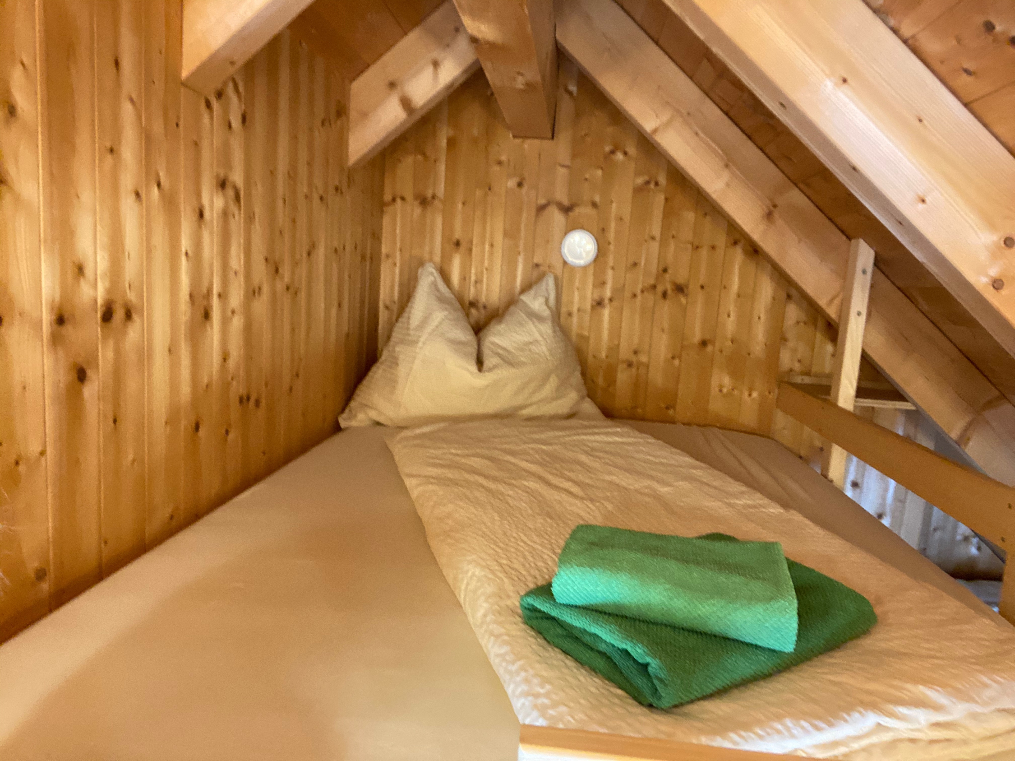 Hochbett im Schlafzimmer Bergblick 